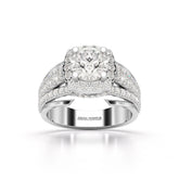2.80 CT Layered Lab Diamond Ring